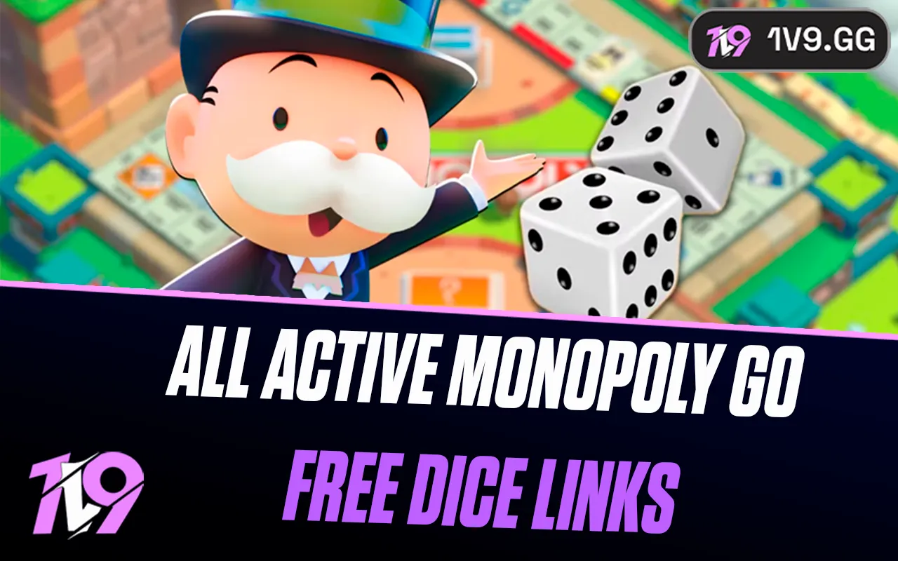 All Active Monopoly Go Free Dice Links For January 2026